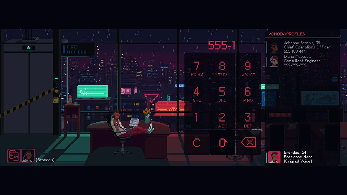 Скриншот из игры The Red Strings Club - 25