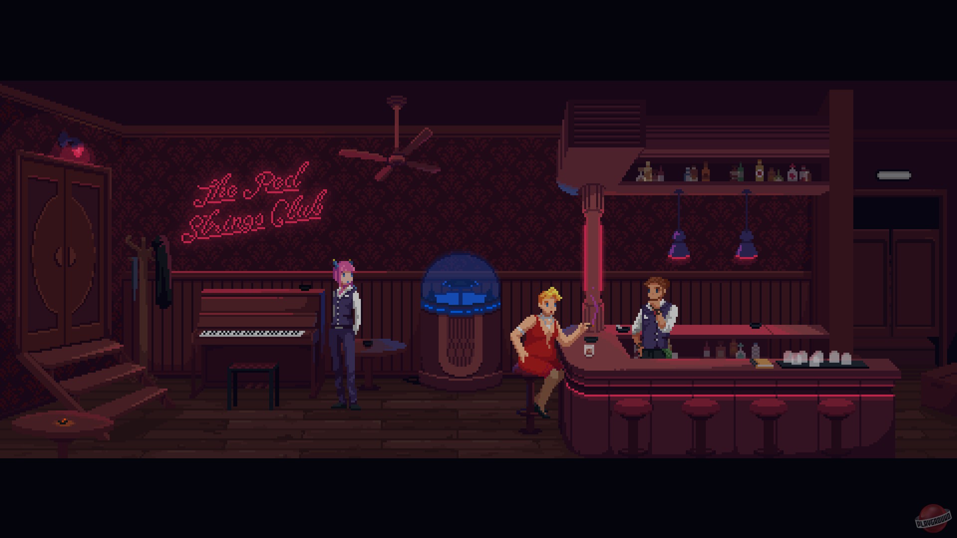 Скриншот из игры The Red Strings Club - 22