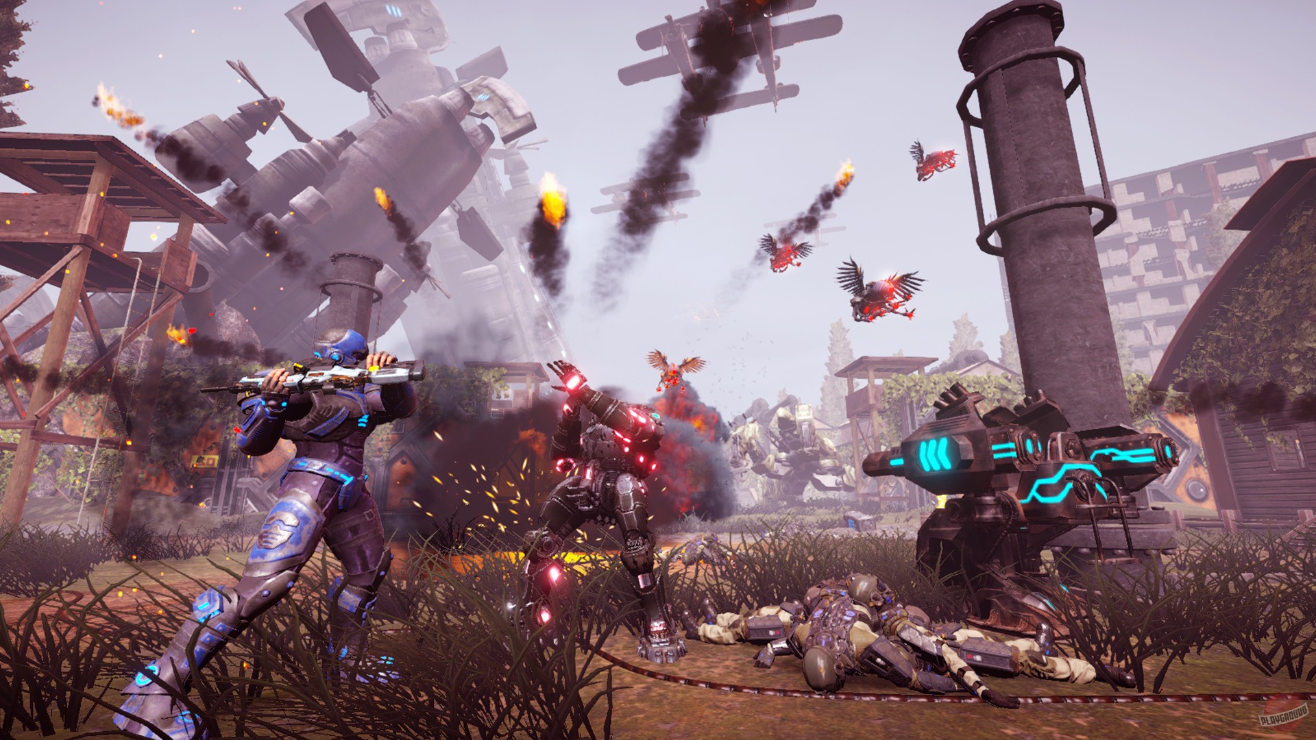 Скриншот из игры Gene Rain - 13