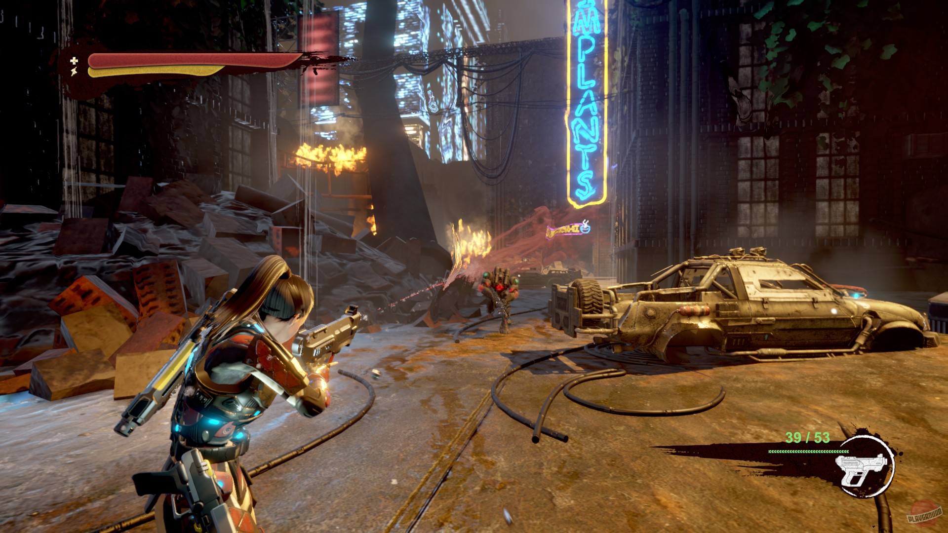 Скриншот из игры Gene Rain - 12