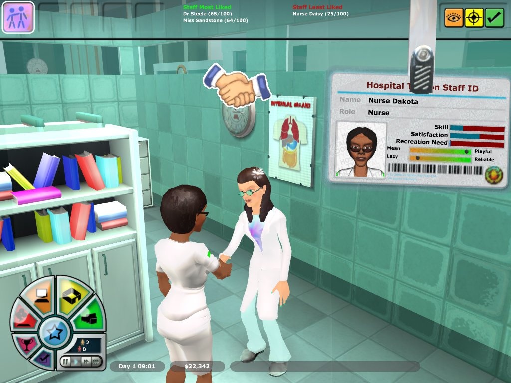 Скриншот из игры Hospital Tycoon - 50