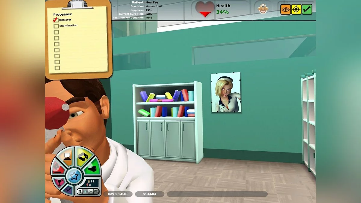 Скриншот из игры Hospital Tycoon - 15
