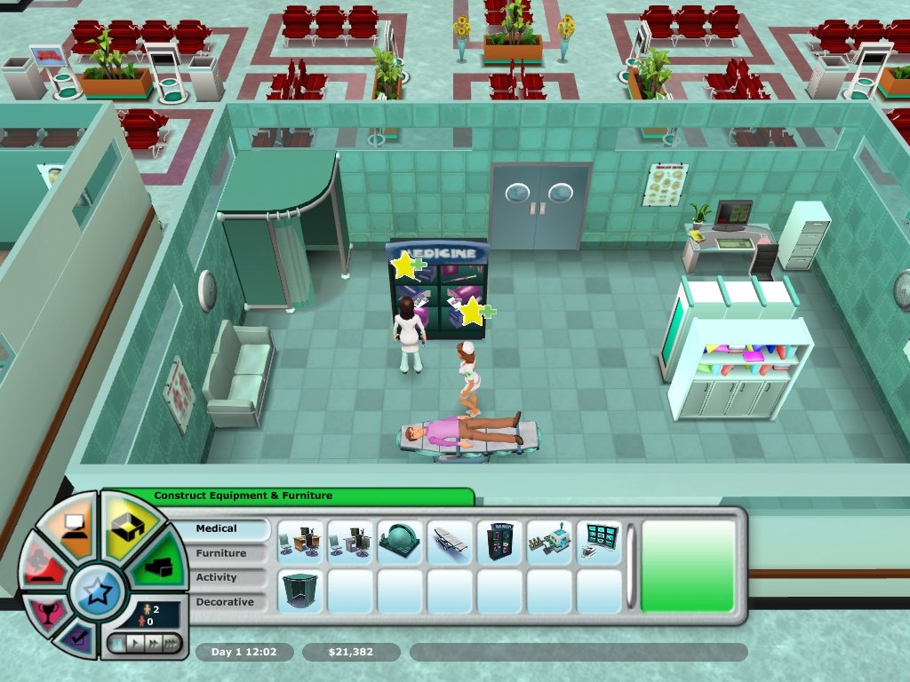 Скриншот из игры Hospital Tycoon - 52