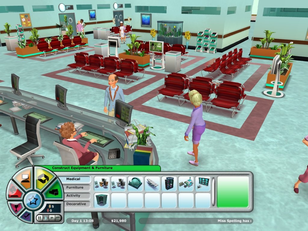 Скриншот из игры Hospital Tycoon - 46