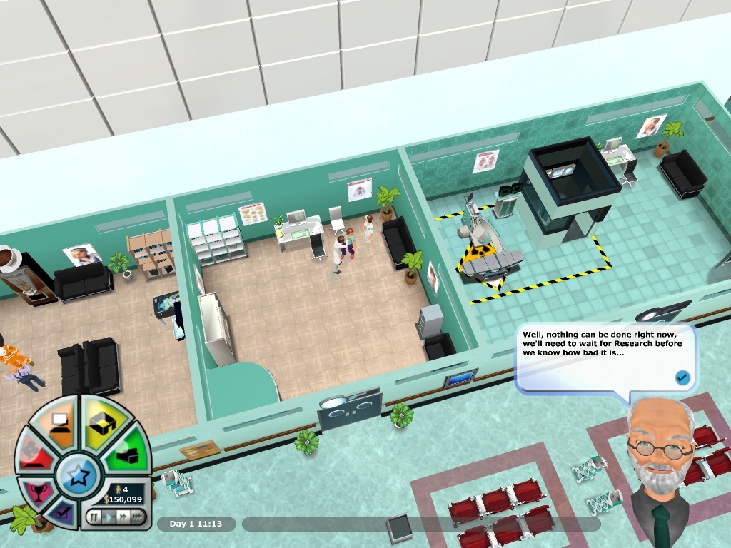 Скриншот из игры Hospital Tycoon - 51