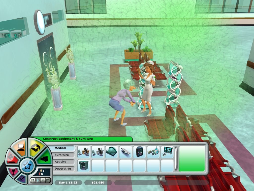 Скриншот из игры Hospital Tycoon - 26