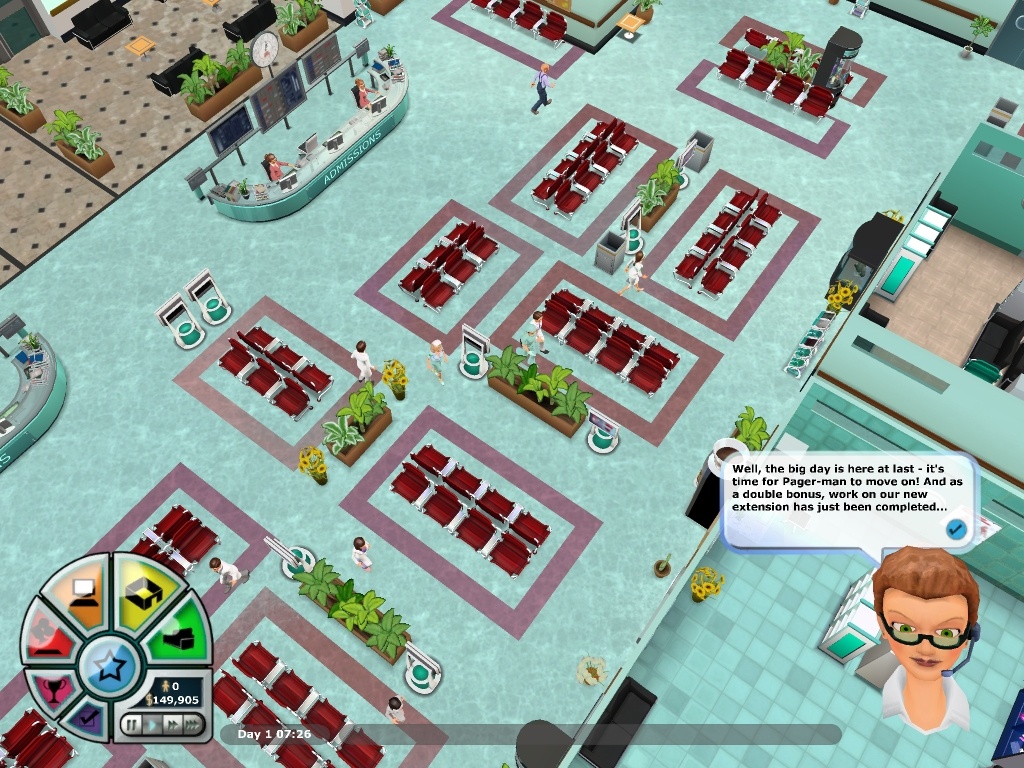 Скриншот из игры Hospital Tycoon - 47