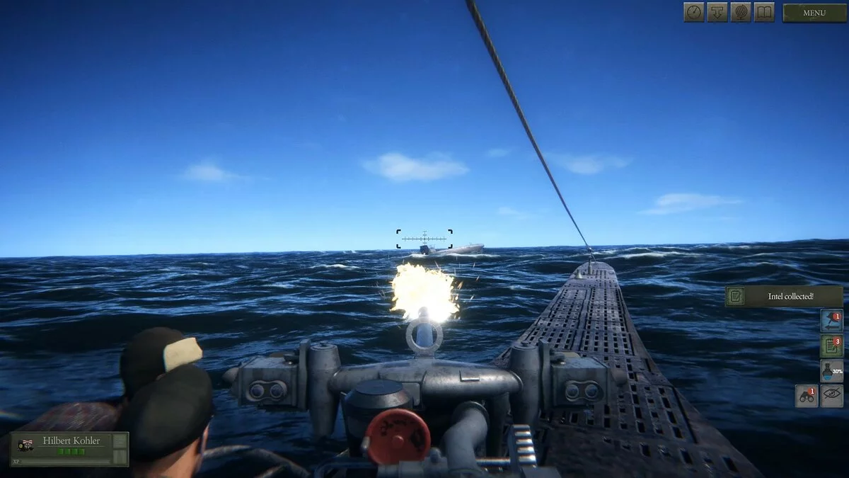 Скриншот из игры UBOAT - 32