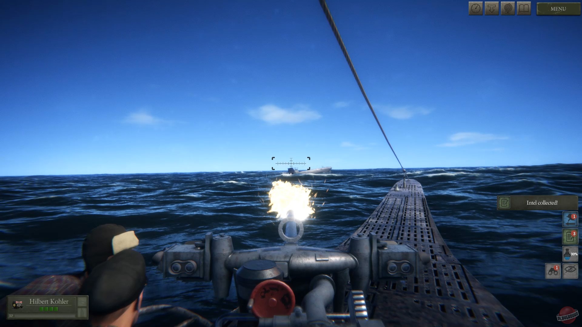 Скриншот из игры UBOAT - 48