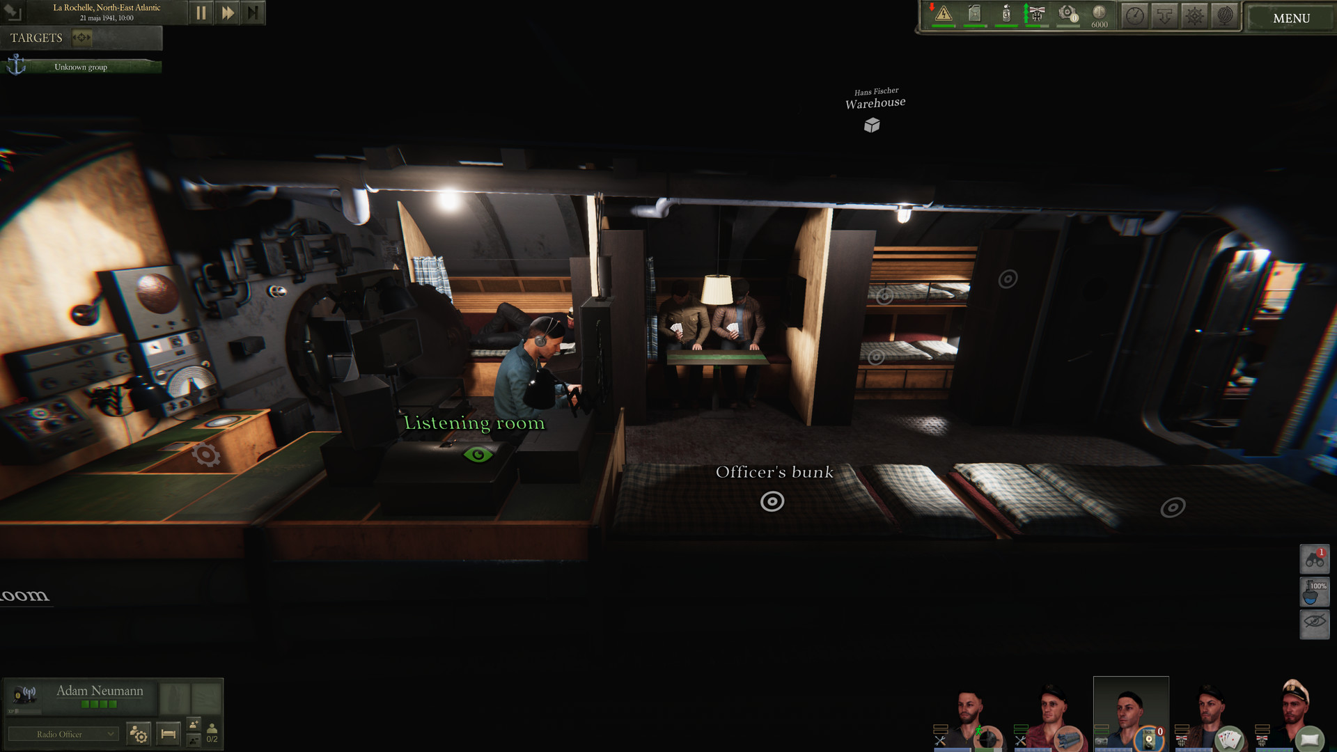 Скриншот из игры UBOAT - 36