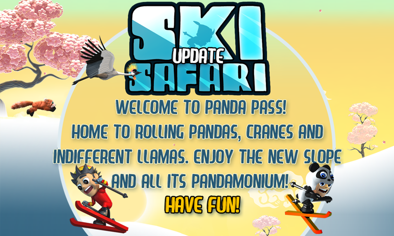 Скриншот из игры Ski Safari - 1