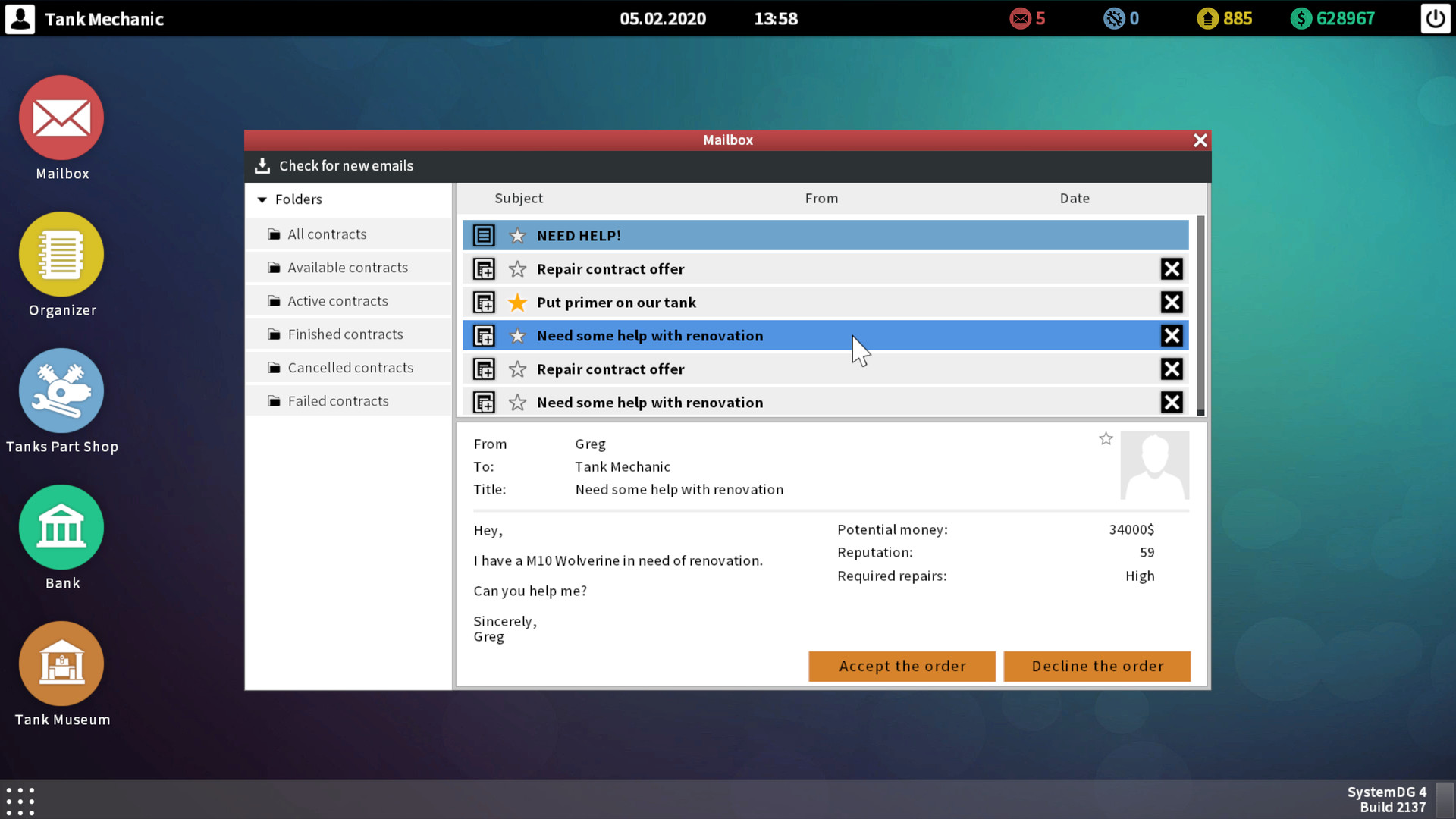 Скриншот из игры Tank Mechanic Simulator - 57