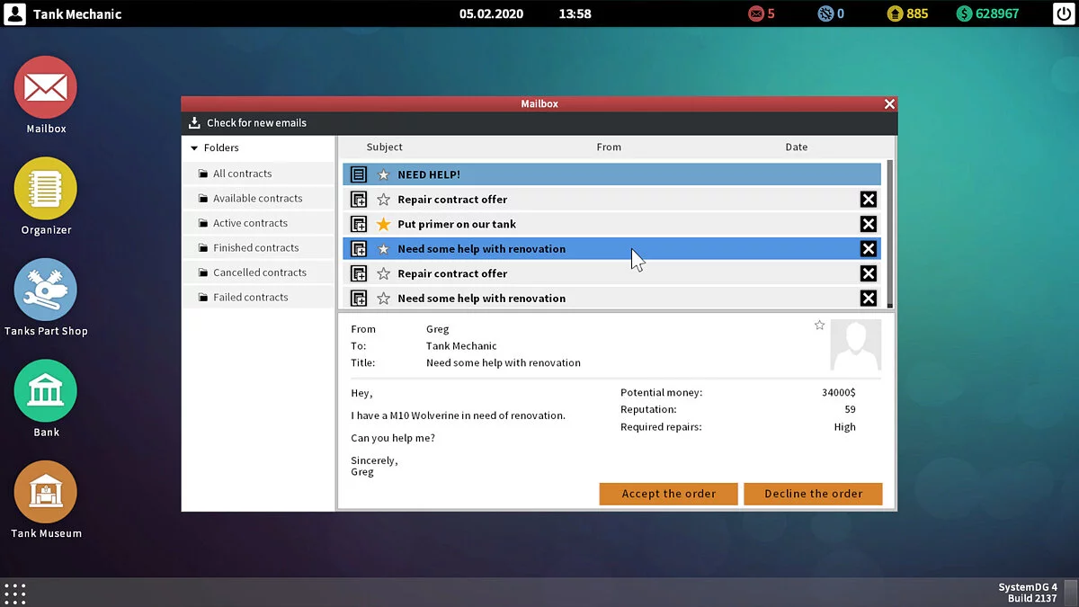 Скриншот из игры Tank Mechanic Simulator - 28