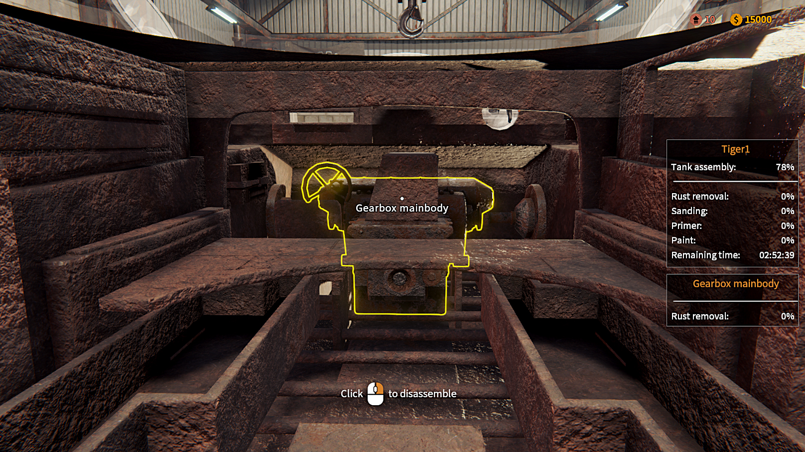 Скриншот из игры Tank Mechanic Simulator - 2