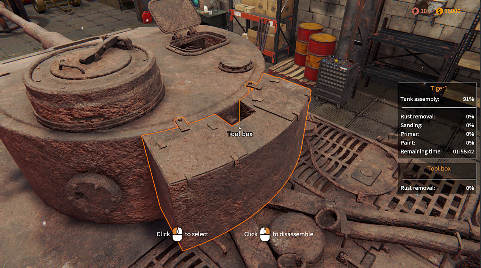 Скриншот из игры Tank Mechanic Simulator - 11