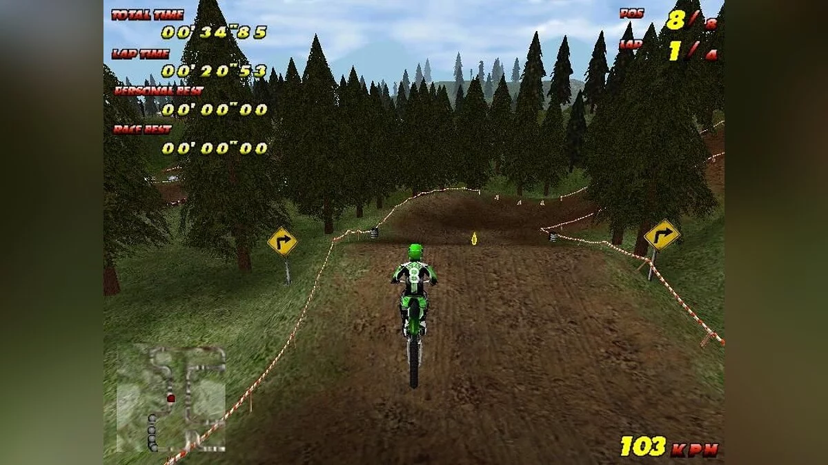 Скриншот из игры Motocross Mania - 1