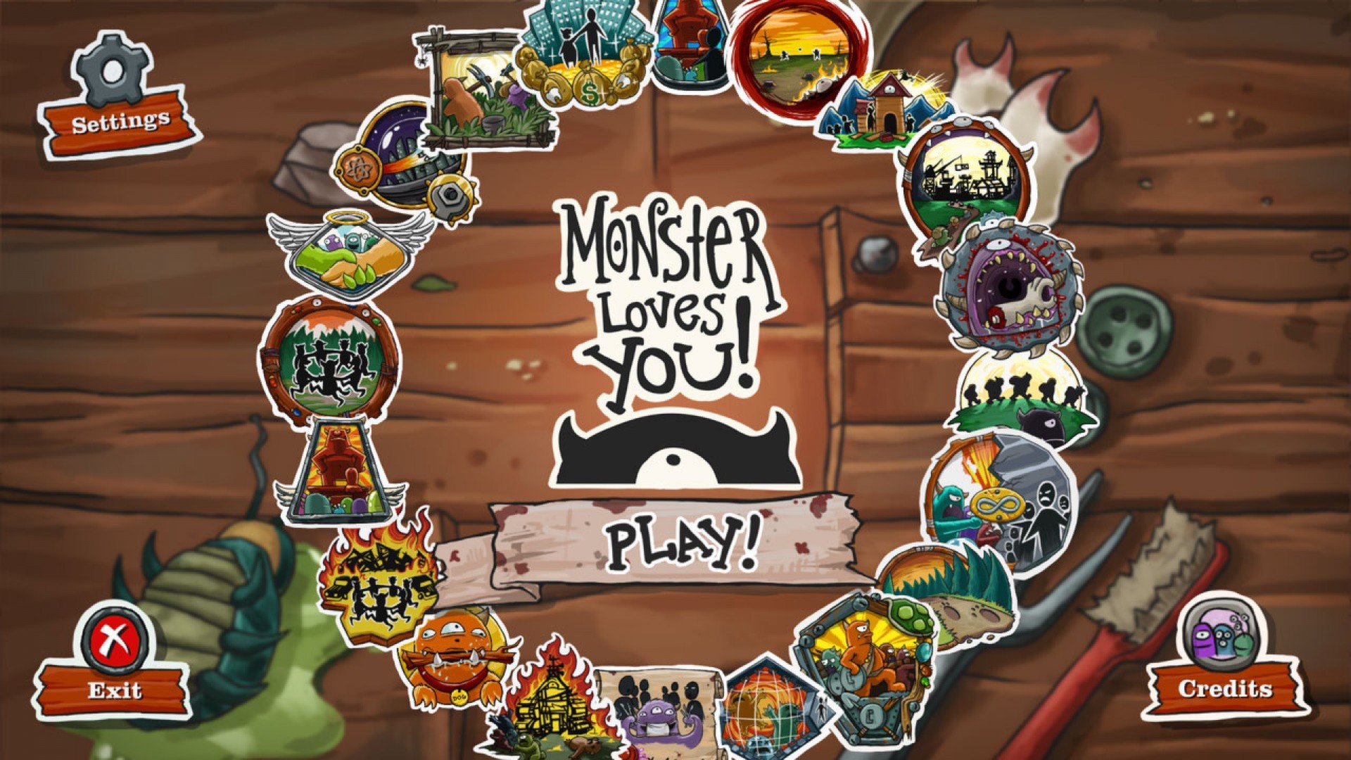 Скриншот из игры Monster Loves You! - 1