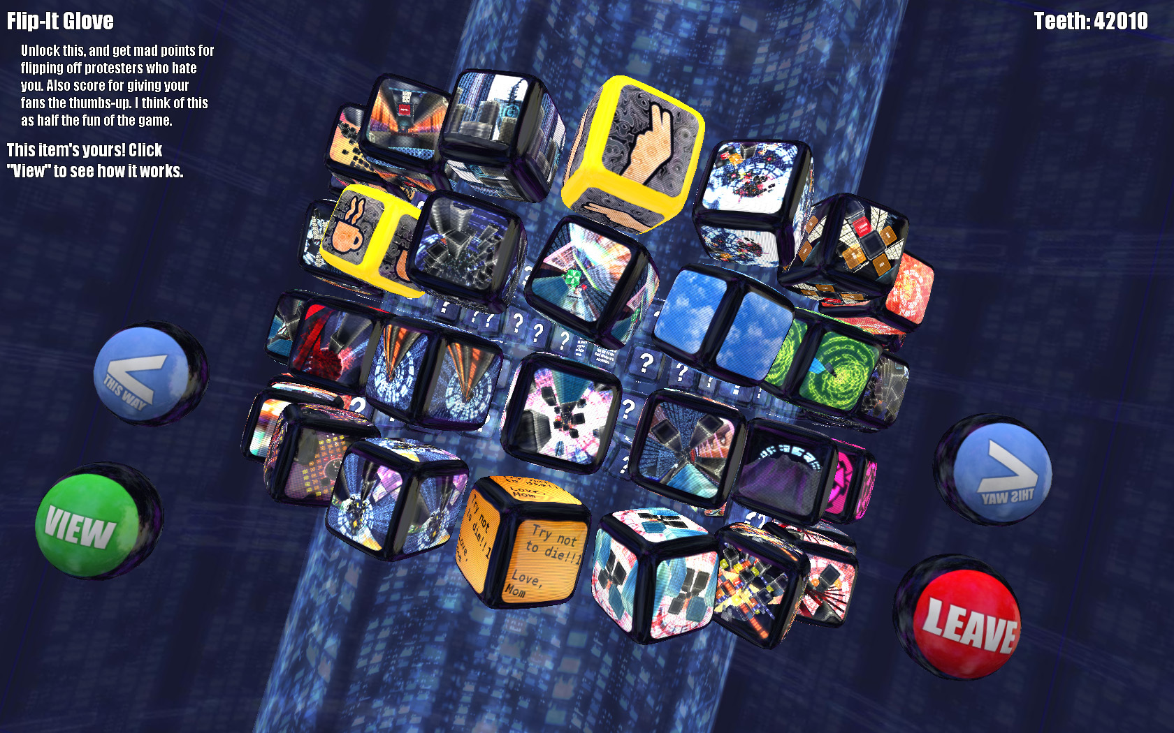 Скриншот из игры AaAaAA!!! - A Reckless Disregard for Gravity - 2