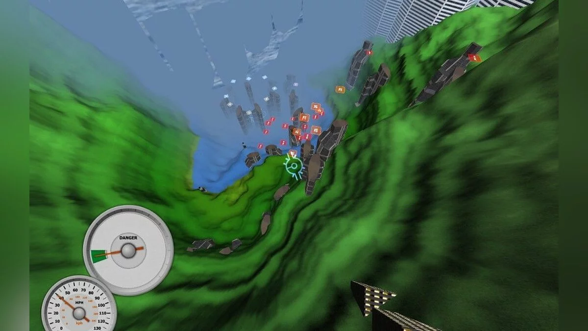 Скриншот из игры AaaaaAAaaaAAAaaAAAAaAAAAA!!! - A Reckless Disregard for Gravity - 5