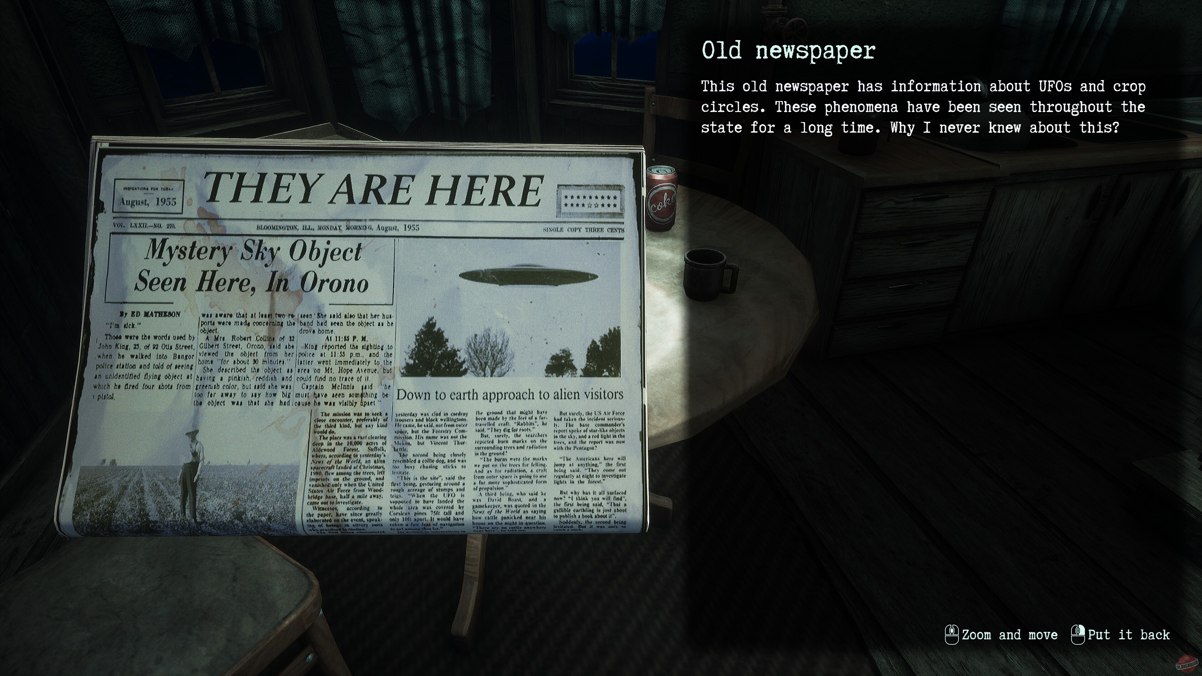 Скриншот из игры They Are Here: Alien Abduction Horror - 13