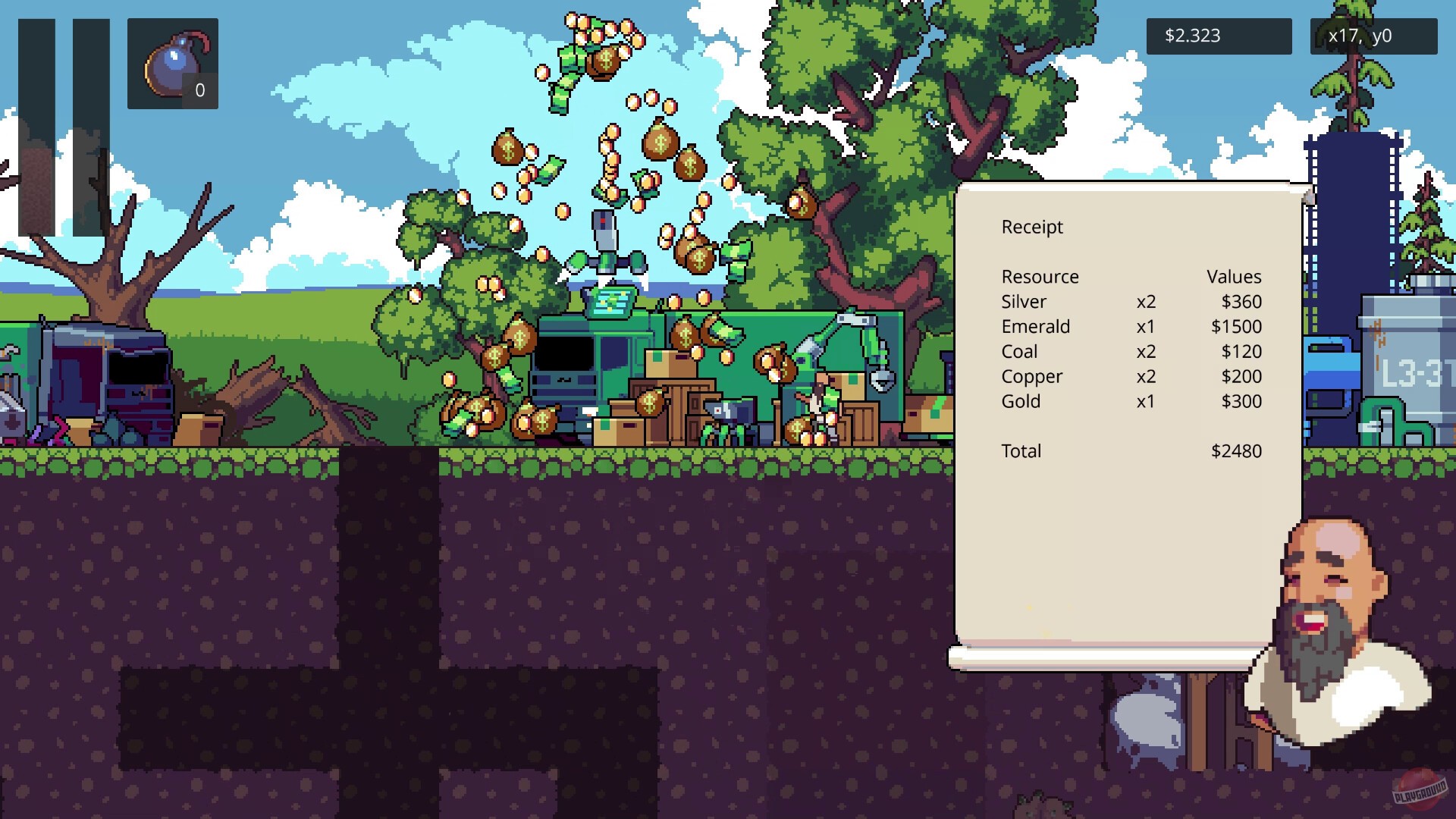 Скриншот из игры Mining Mechs - 13