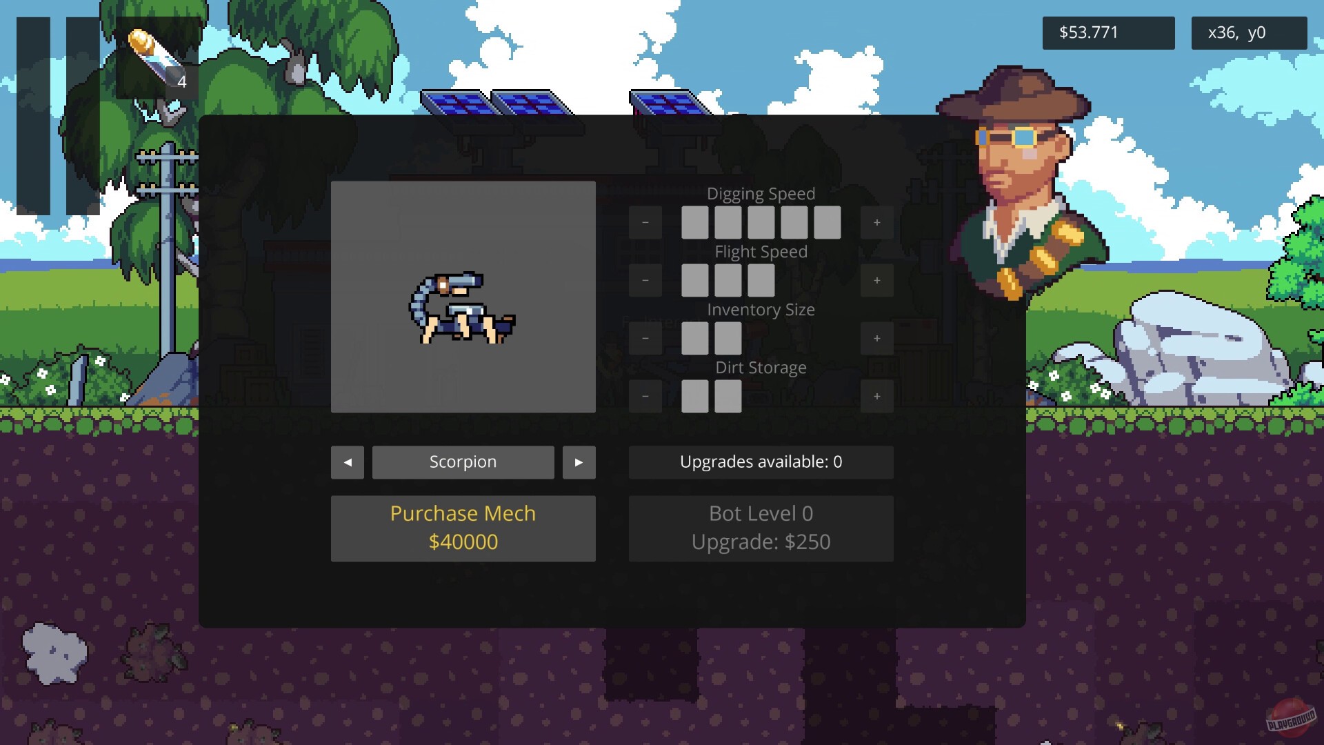 Скриншот из игры Mining Mechs - 21