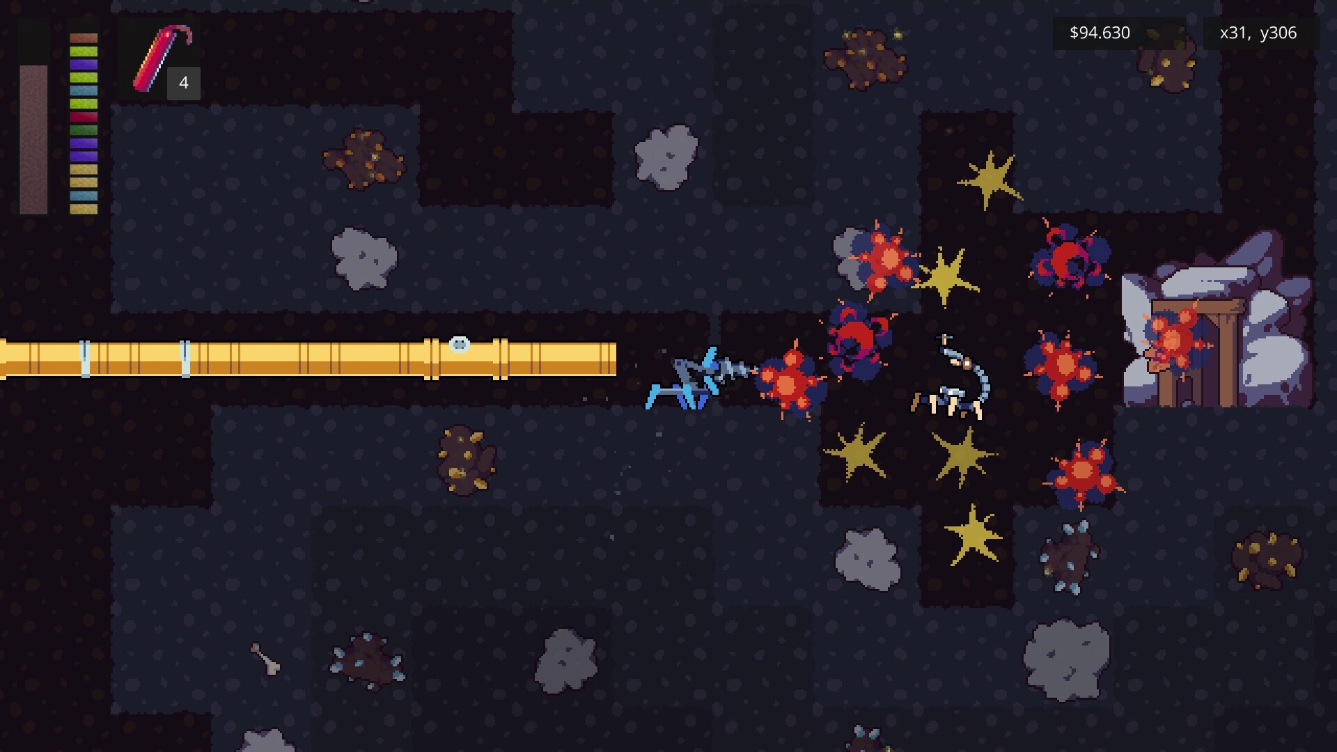 Скриншот из игры Mining Mechs - 5