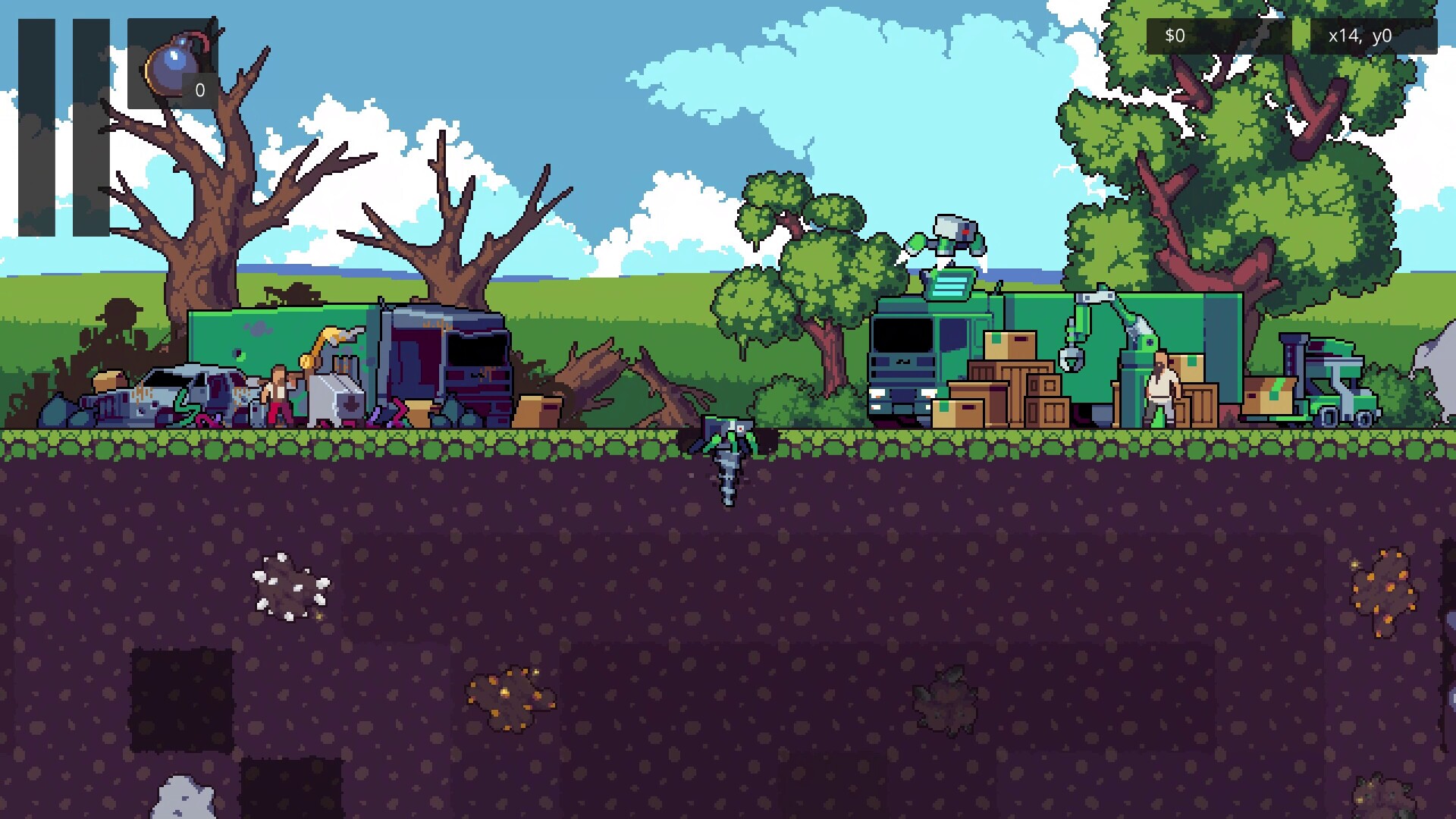 Скриншот из игры Mining Mechs - 28