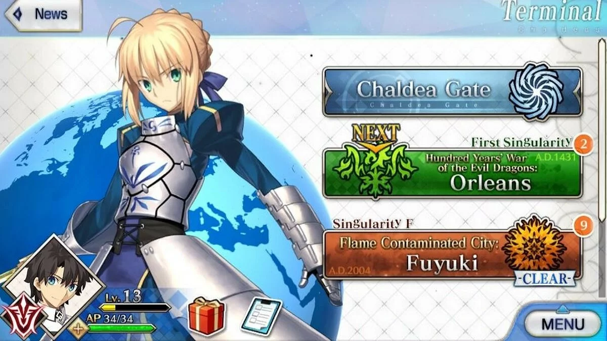 Скриншот из игры Fate/Grand Order - 6