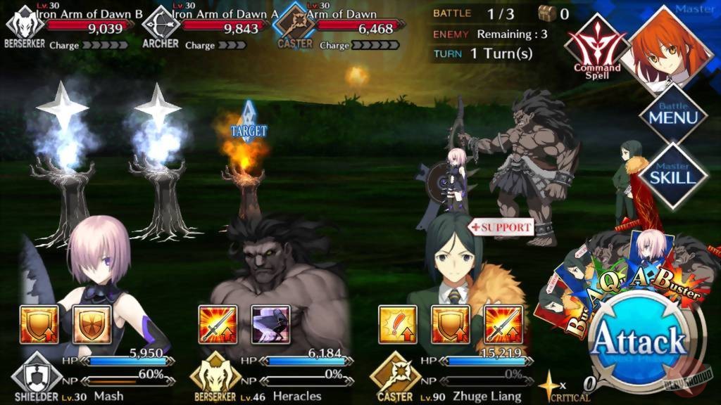 Скриншот из игры Fate/Grand Order - 7