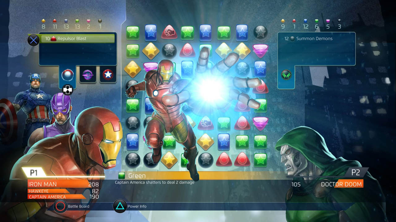 Скриншот из игры Marvel Puzzle Quest: Dark Reign - 40