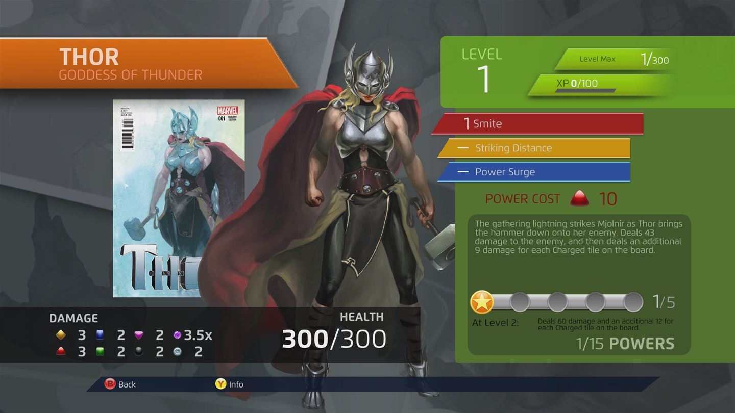 Скриншот из игры Marvel Puzzle Quest: Dark Reign - 29