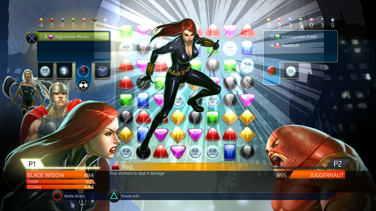 Скриншот из игры Marvel Puzzle Quest: Dark Reign - 24