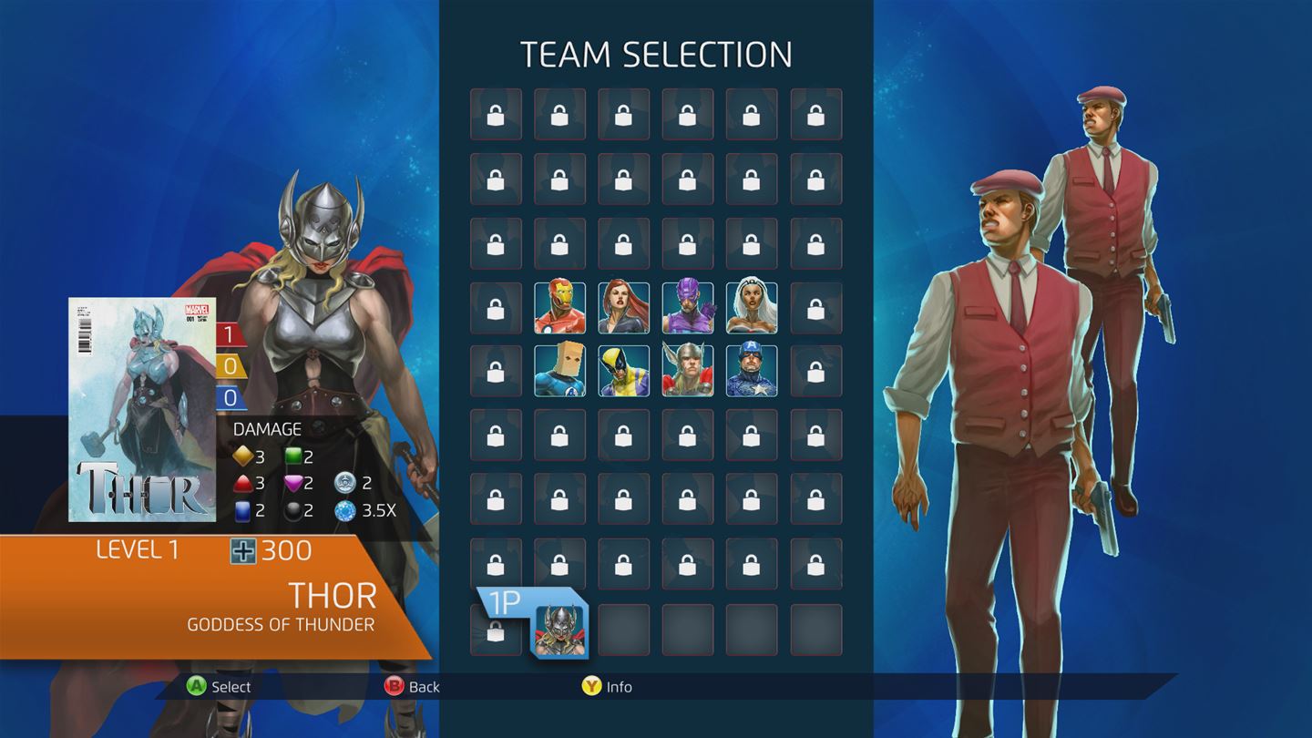 Скриншот из игры Marvel Puzzle Quest: Dark Reign - 27