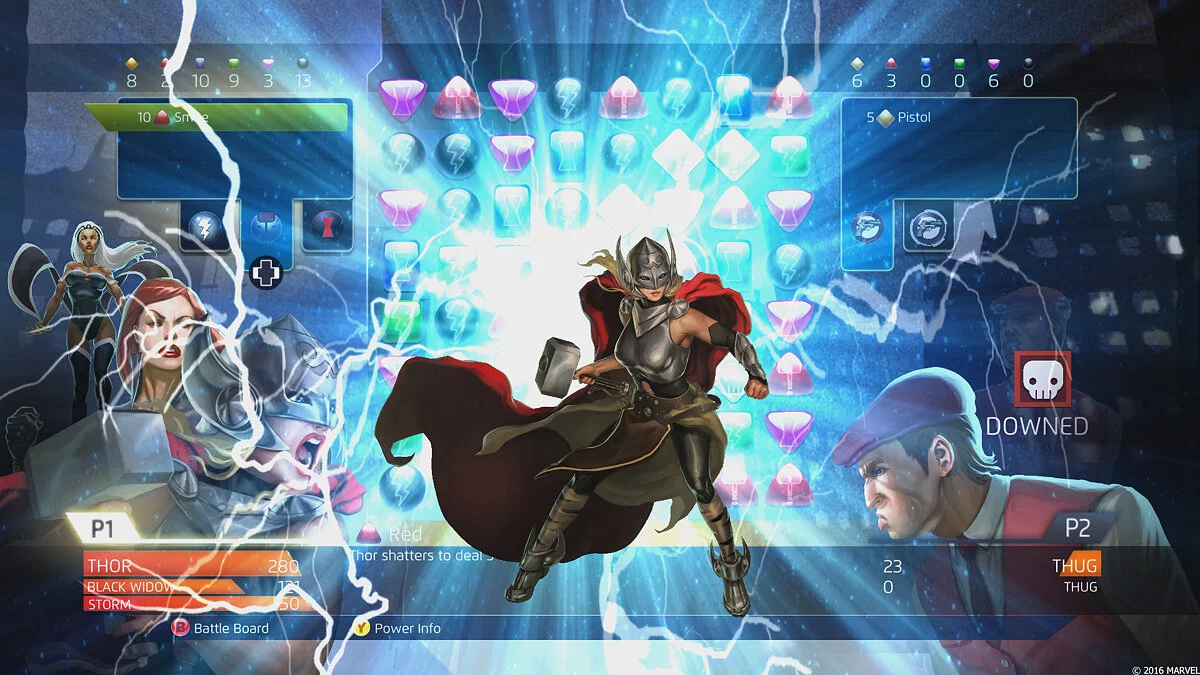 Скриншот из игры Marvel Puzzle Quest: Dark Reign - 15