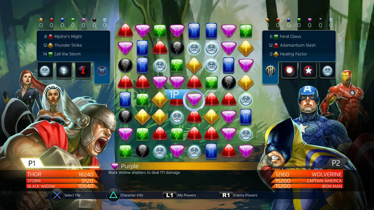 Скриншот из игры Marvel Puzzle Quest: Dark Reign - 30