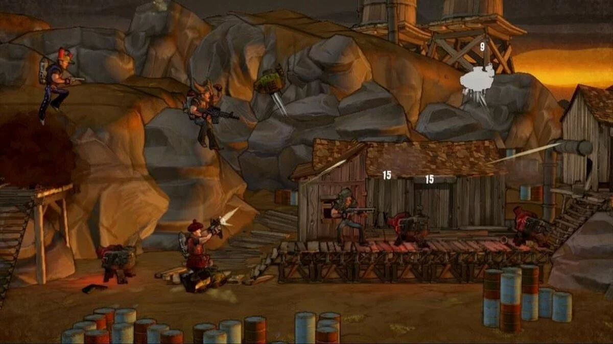 Скриншот из игры Shoot Many Robots - 47