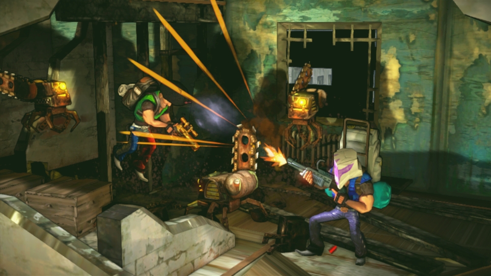 Скриншот из игры Shoot Many Robots - 53