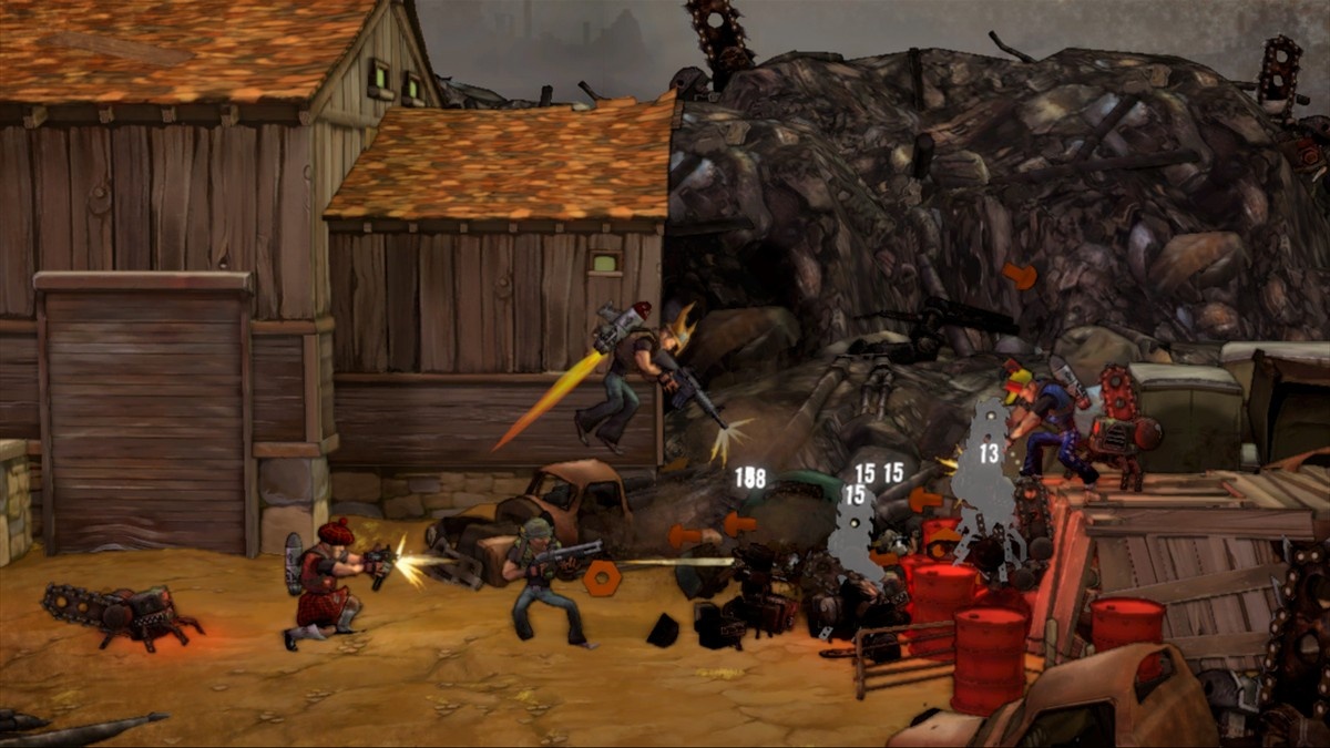 Скриншот из игры Shoot Many Robots - 38