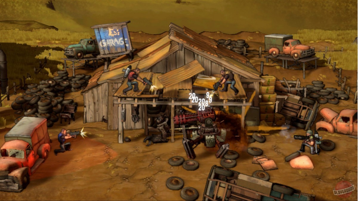 Скриншот из игры Shoot Many Robots - 21