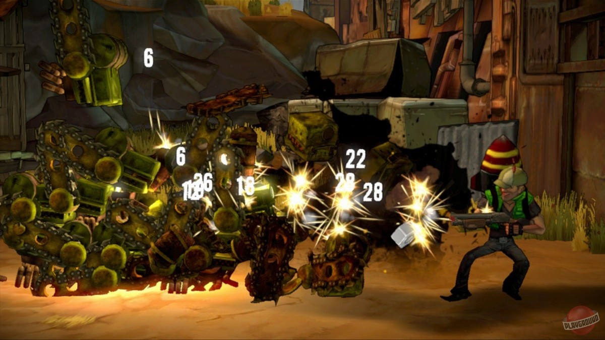 Скриншот из игры Shoot Many Robots - 40