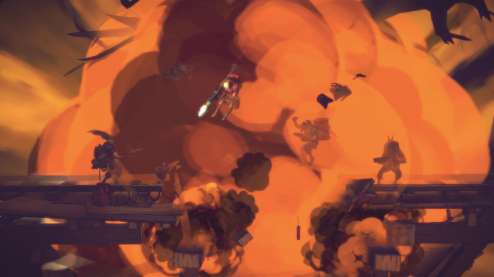 Скриншот из игры Shoot Many Robots - 9