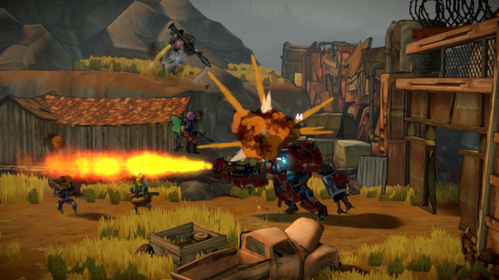 Скриншот из игры Shoot Many Robots - 61