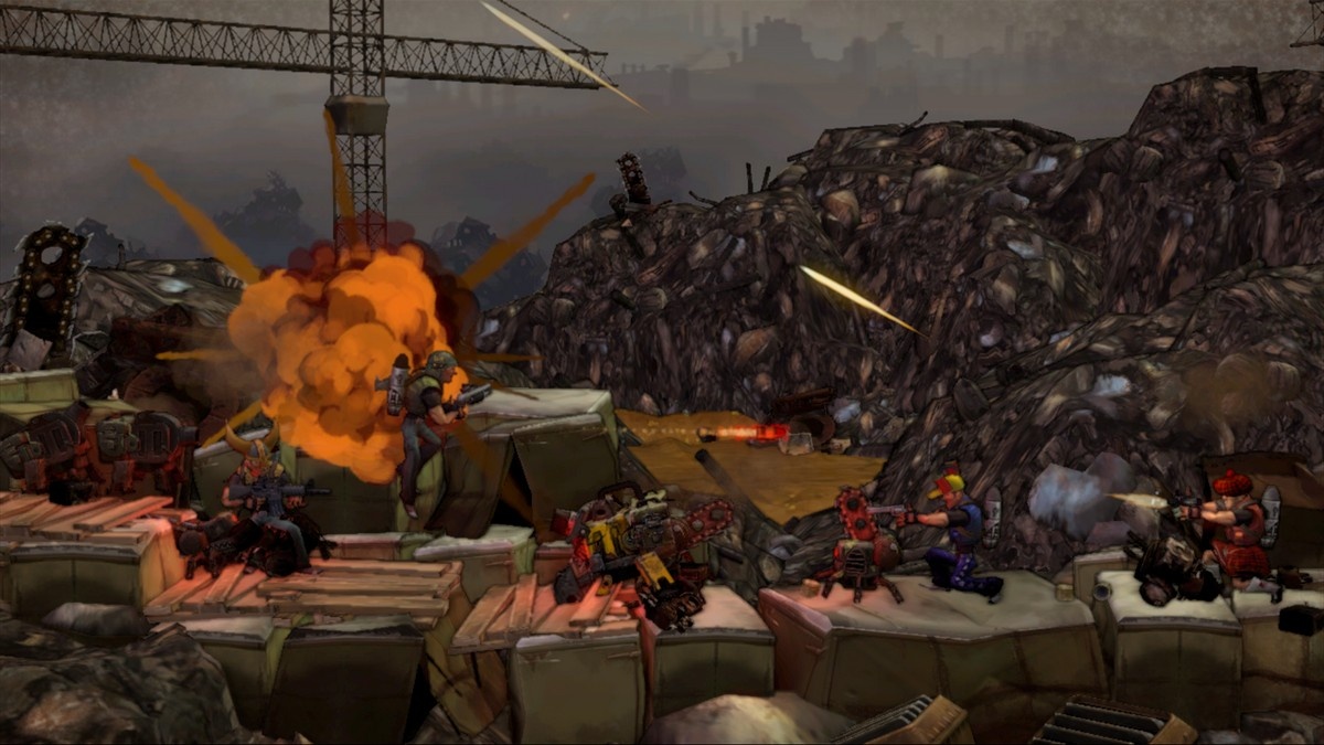 Скриншот из игры Shoot Many Robots - 43