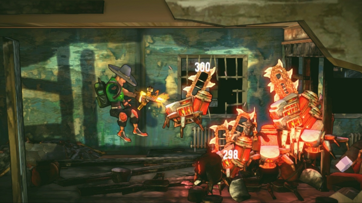 Скриншот из игры Shoot Many Robots - 55