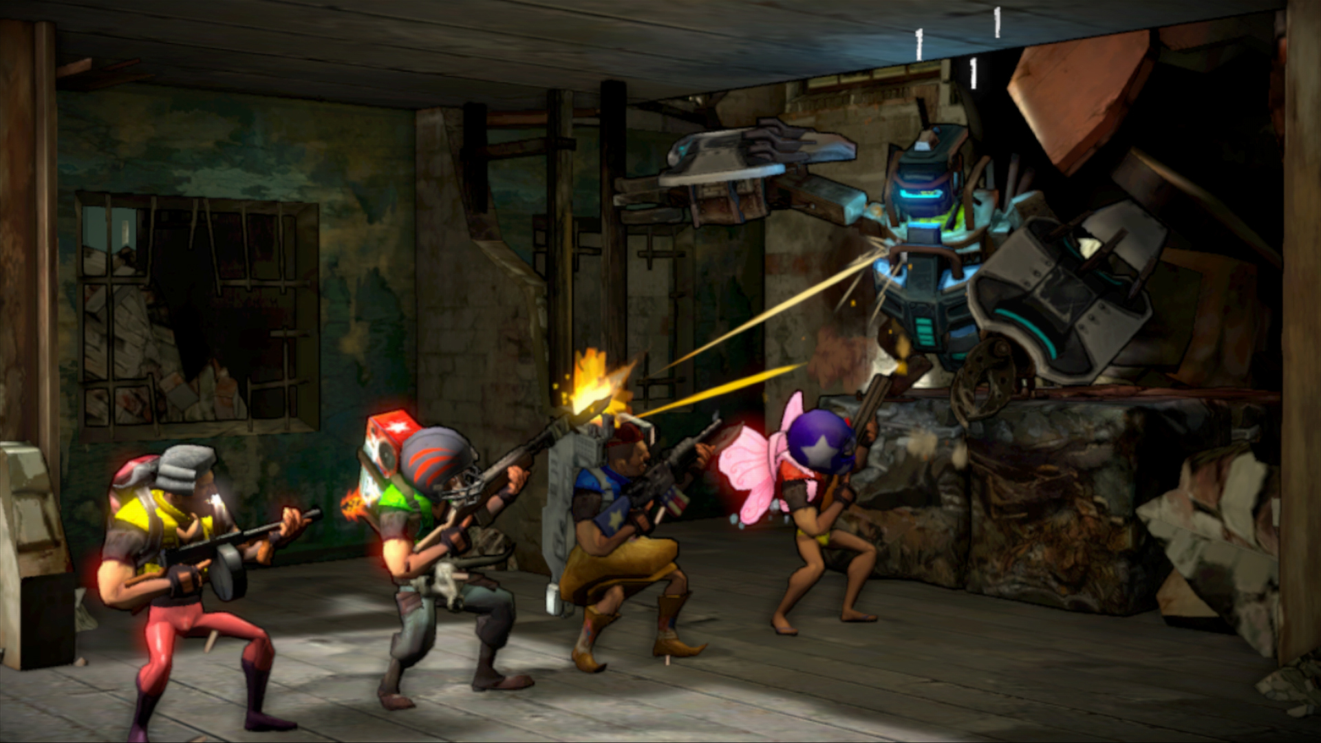 Скриншот из игры Shoot Many Robots - 71