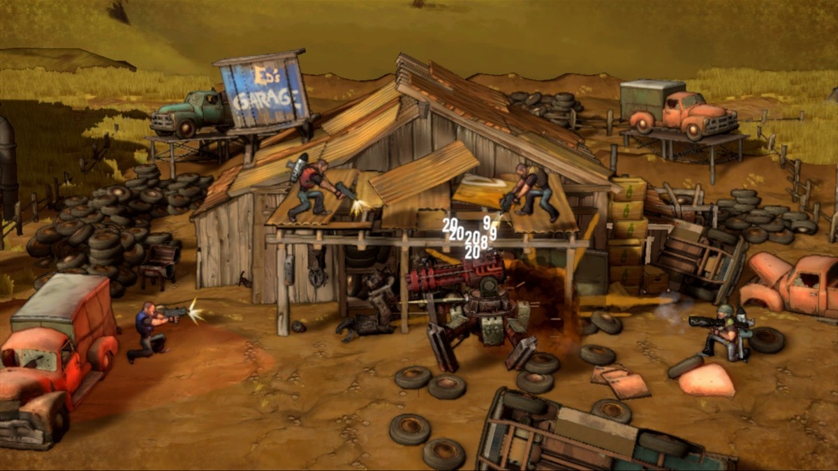 Скриншот из игры Shoot Many Robots - 41