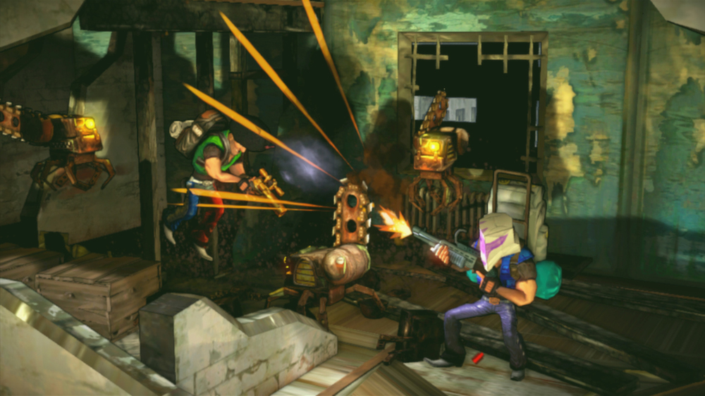 Скриншот из игры Shoot Many Robots - 50