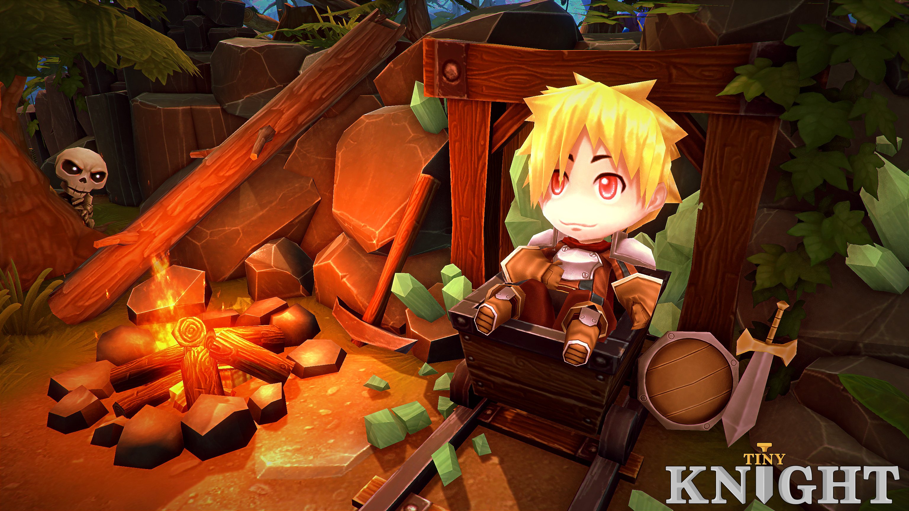 Скриншот из игры Tiny Knight - 1