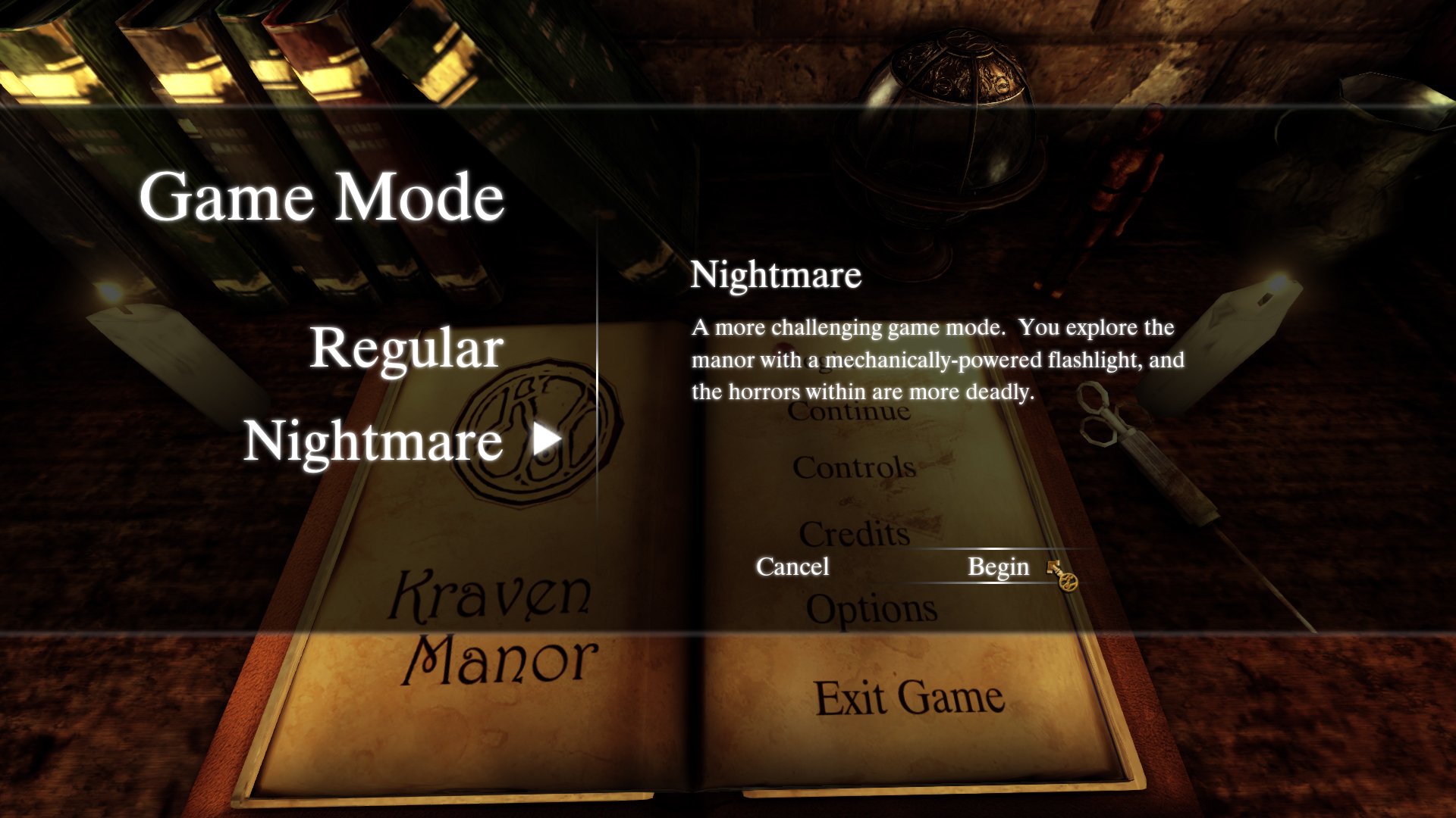 Скриншот из игры Kraven Manor - 10